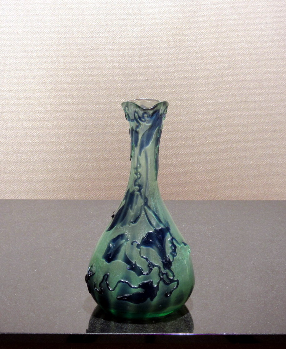 エミール・ガレ 「あさがお文花瓶」 - 今月のおすすめ作品|中宮画廊